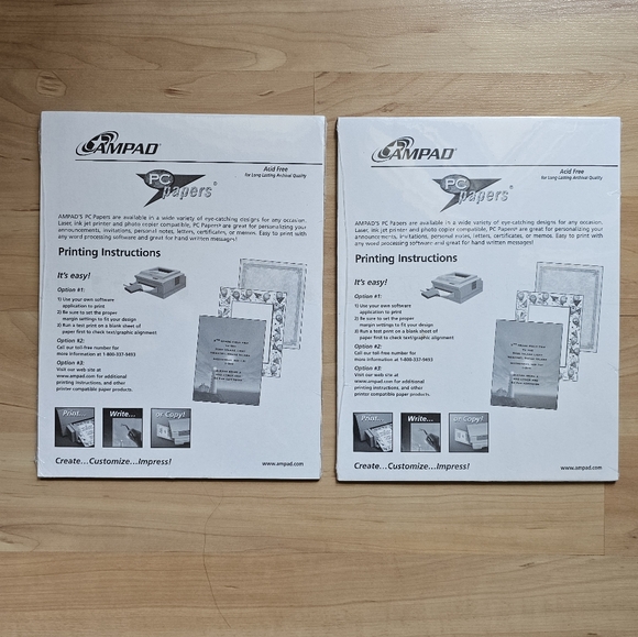 NWT Stationery Flower - Picture 2 of 2